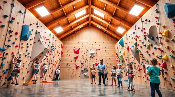 Salle d'escalade à lorient : un espace enfants accueillant !